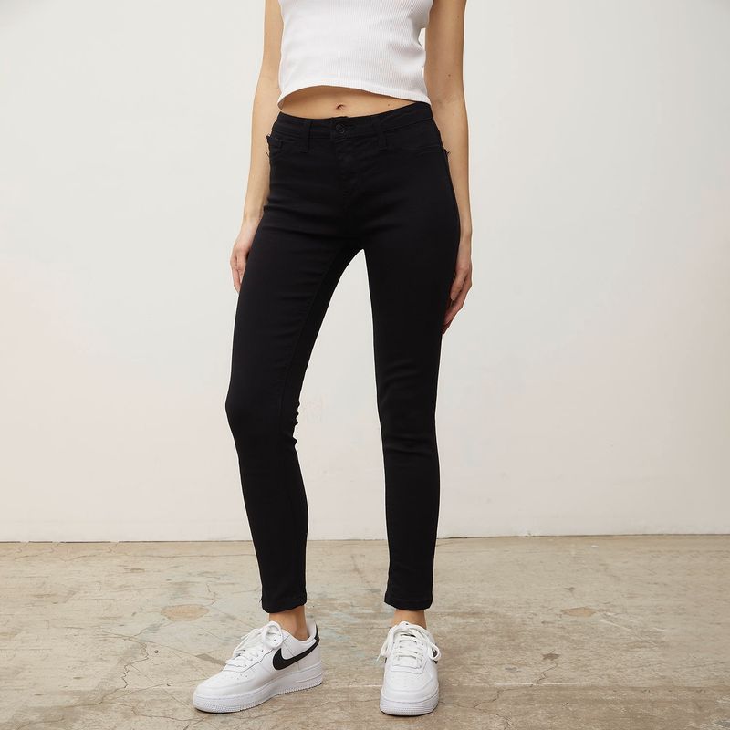 SYBILLA - Jeans Skinny Zoe Tiro Bajo Denim Mujer Sybilla
