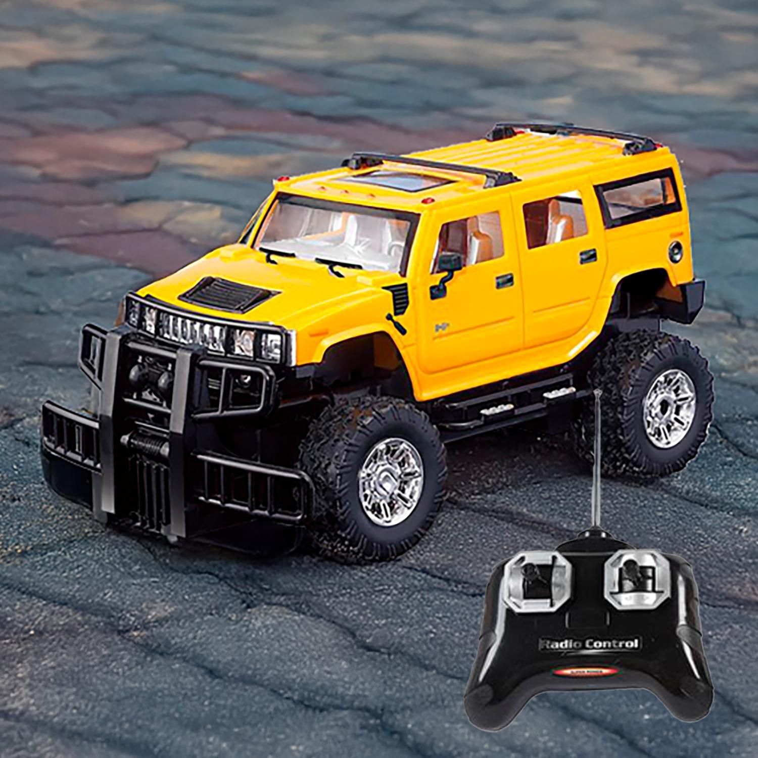GUOKAI Auto A Control Remoto Hammer Amarillo Escala 1:24 Guokai