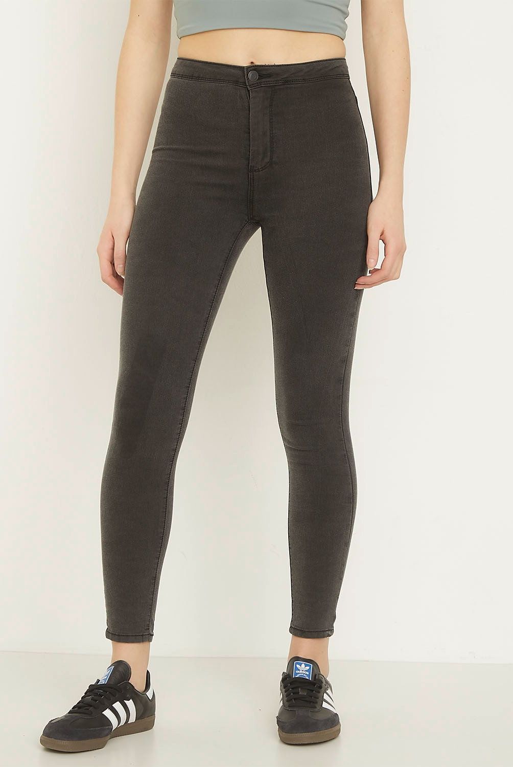 SYBILLA - Jeans Skinny Tiro Alto Mujer Sybilla