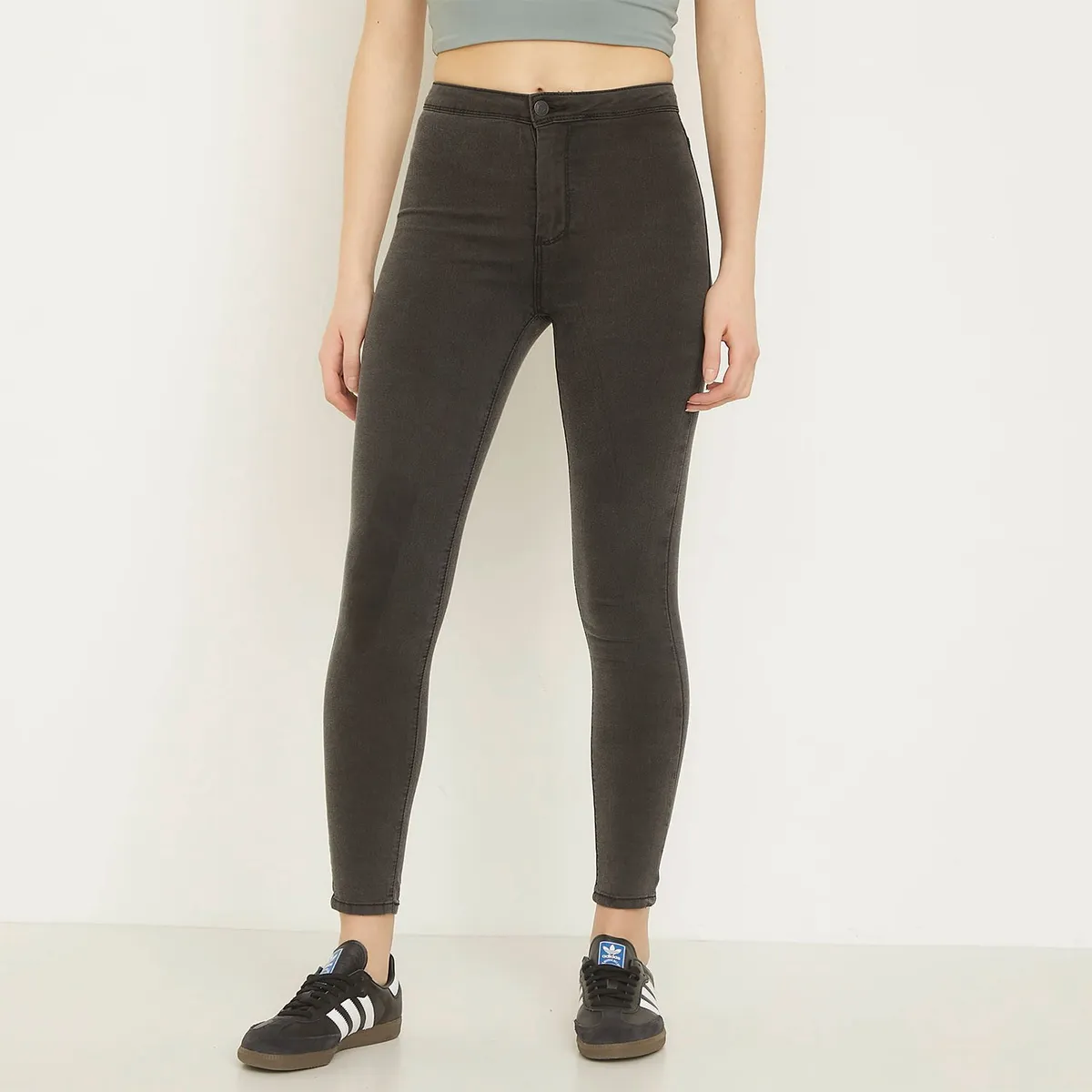 SYBILLA - Jeans Skinny Tiro Alto Mujer Sybilla