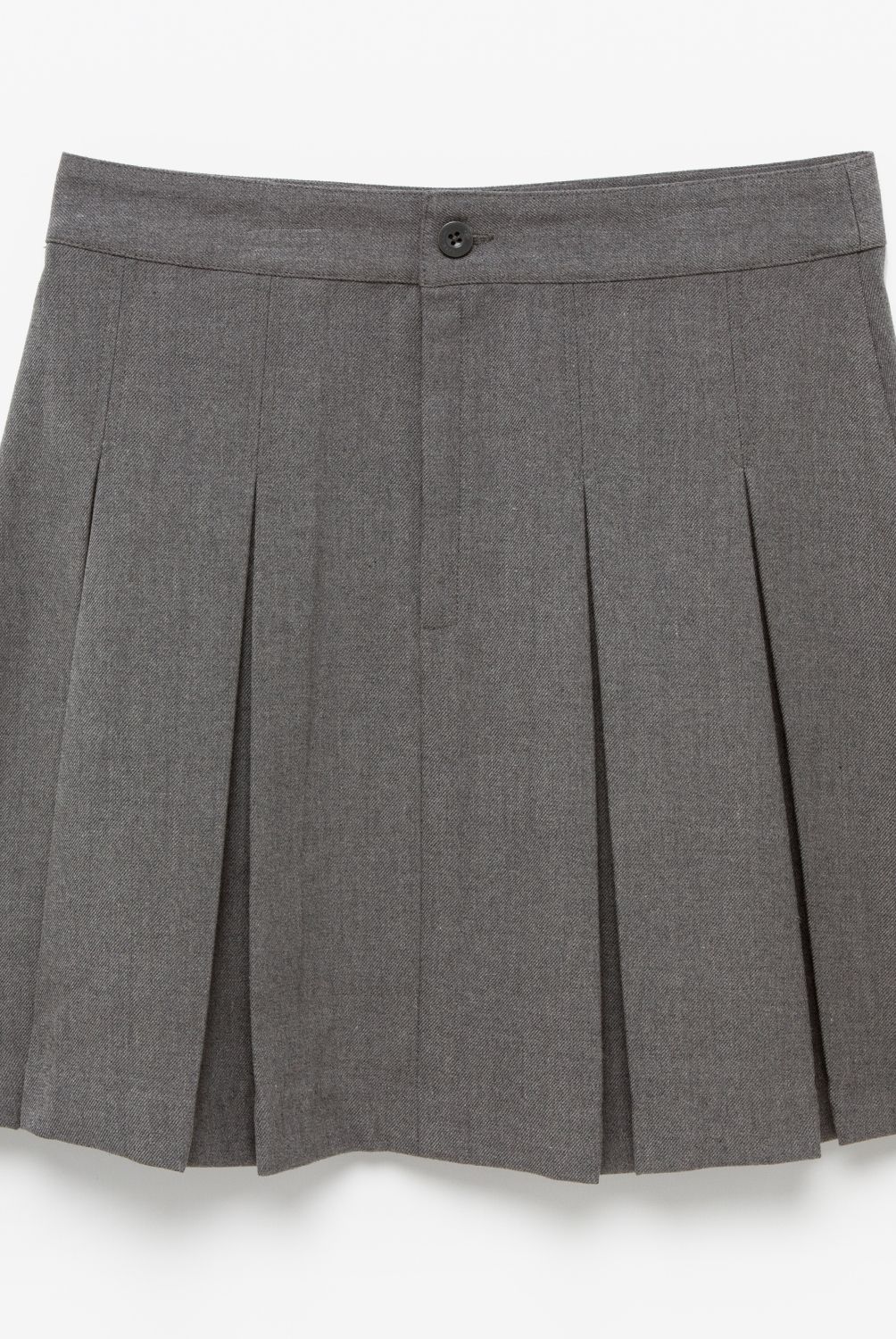 O'NEILL - Falda Escolar Juvenil ,&nbsp; 35% Viscosa , Color Gris