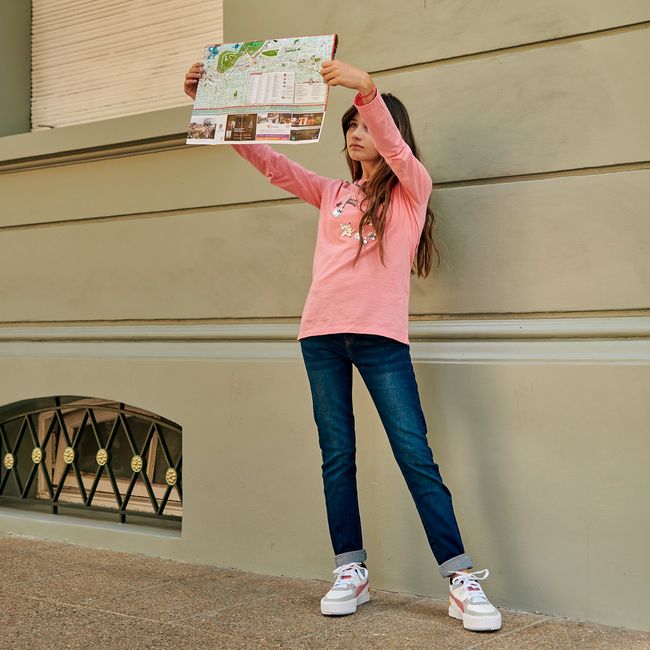 ELEVEN - Jeans Eleven Jeggings Algodón Niña Tiro Medio