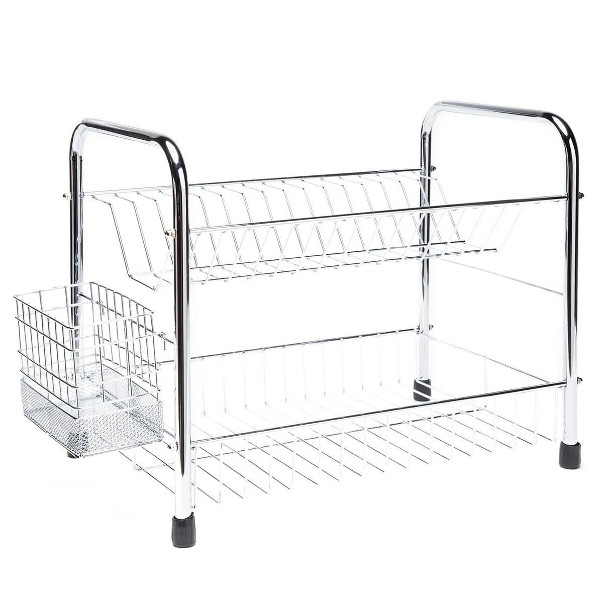 MICA - Secaplatos de 2 Pisos Mica Acero Inoxidable