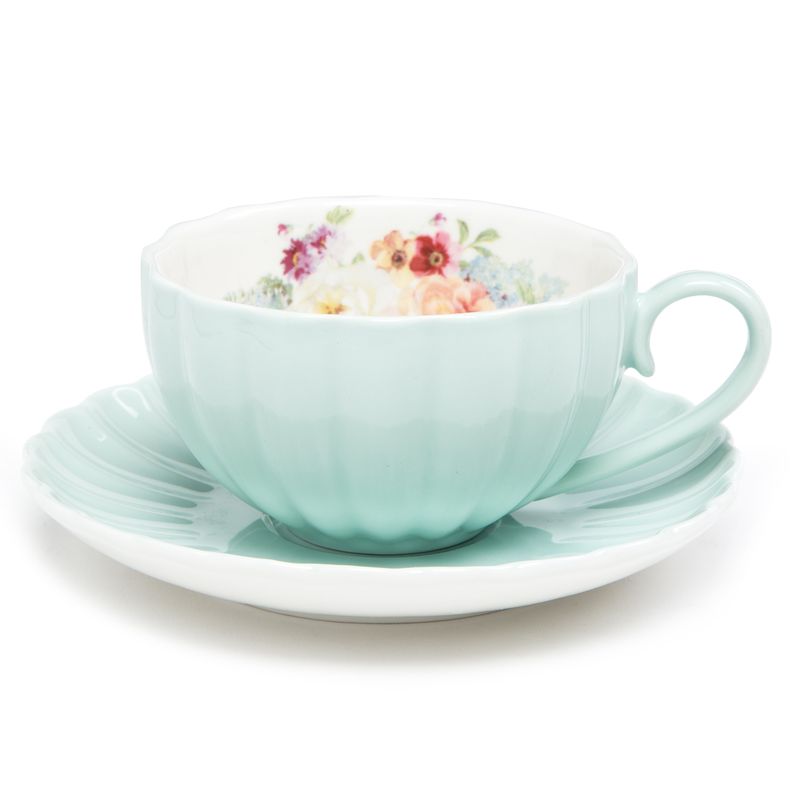 ROBERTA ALLEN - Taza Té y Plato Aqua Ddm Roberta Allen