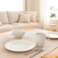 Juego De Vajilla 24 Piezas Cerámica Guillermo