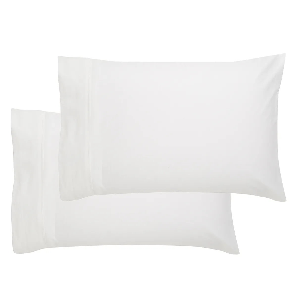 MICA - Set 2 Fundas de Almohadas 180 Hilos 100% Algodón Mica