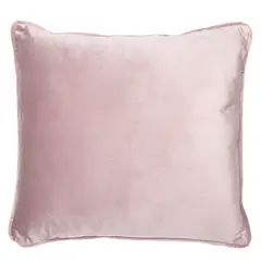 ROBERTA ALLEN - Cojín Cuadrado Velvet Celeste 48x48 cm
