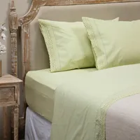 Sábana Bordada Broderie 180 Hilos