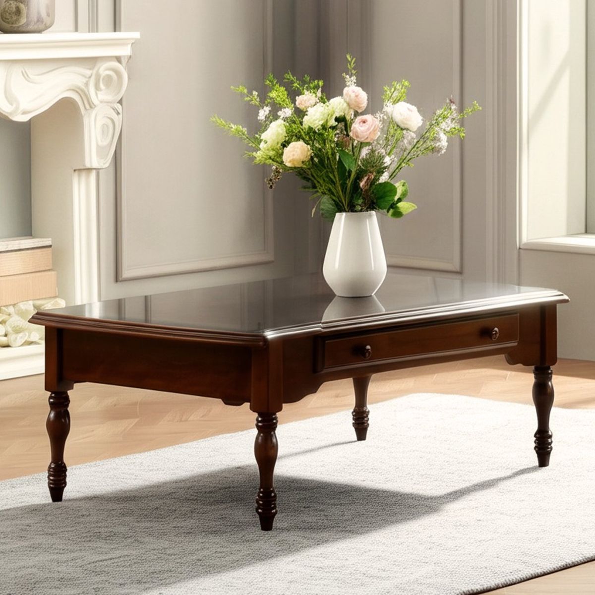 ROBERTA ALLEN - Mesa De Centro Eminence Rectangular Madera Roberta Allen