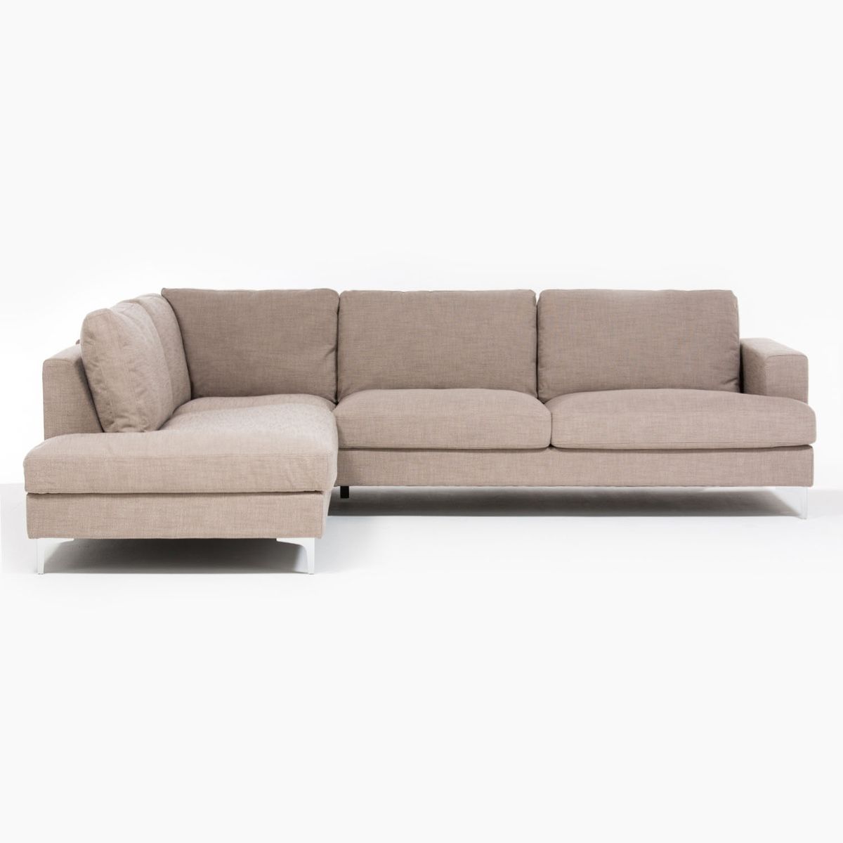 BASEMENT HOME - Sofá Seccional Izquierdo Feather 3 Cuerpos Basement Home