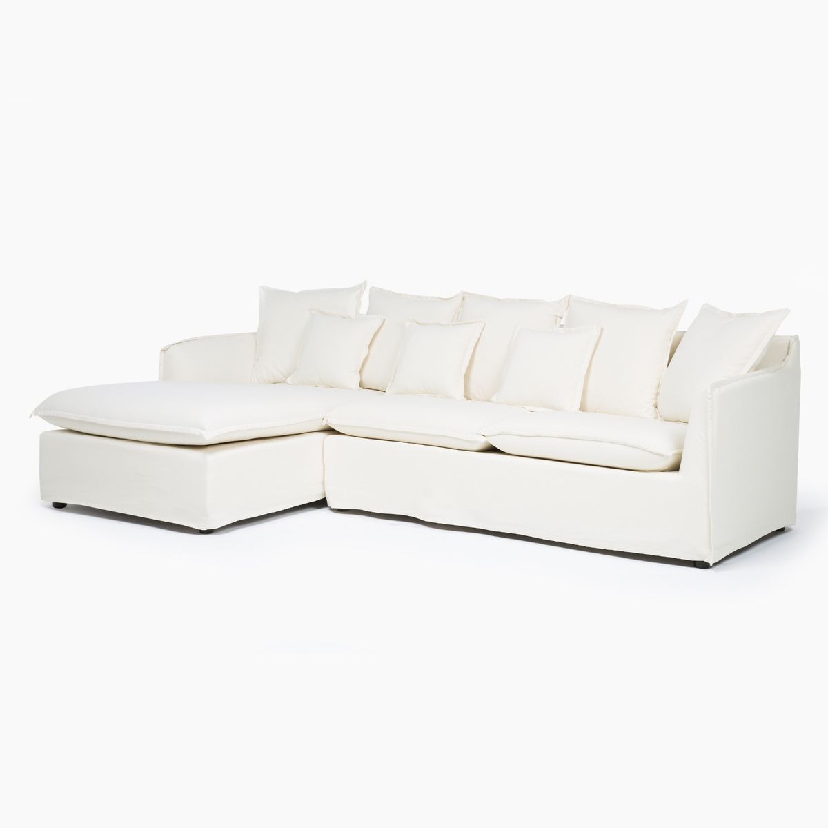 BASEMENT HOME - Sofá Seccional Izquierdo Atlanta 4 Cuerpos Basement Home