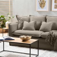 Sofá 3 Cuerpos Atlanta Tela