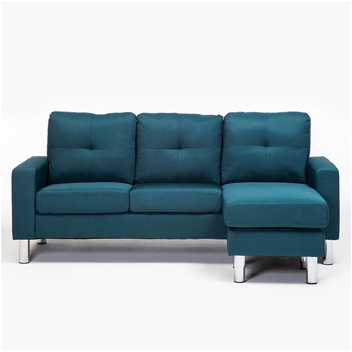 MICA - Sofá Seccional Intercambiable 3 Cuerpos Mica Jeremy Azul