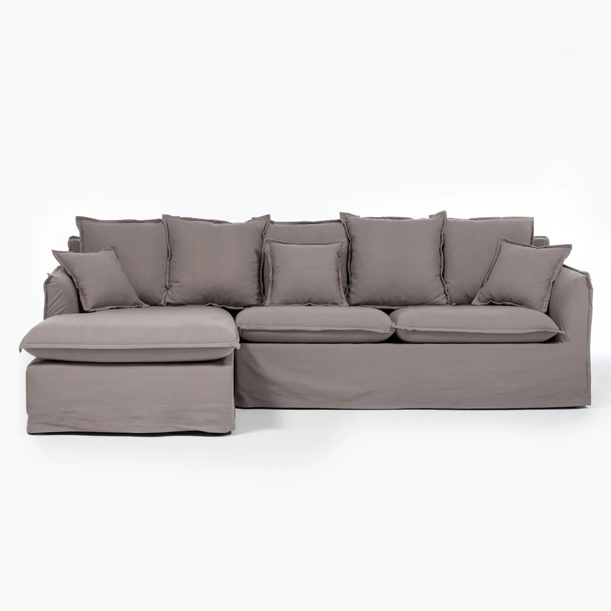 BASEMENT HOME - Sofá Seccional Izquierdo Atlanta 4 Cuerpos Basement Home