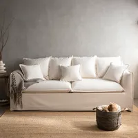 Sofá 3 Cuerpos Atlanta Tela