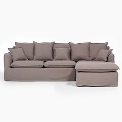 BASEMENT HOME - Sofá Seccional Derecho Atlanta 4 Cuerpos