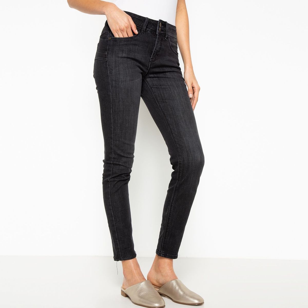 ELLE - Elle Jeans Skinny Push Up Mujer