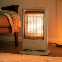 Estufa Eléctrica 1.2kW NSB-99Y Compacta con Oscilación