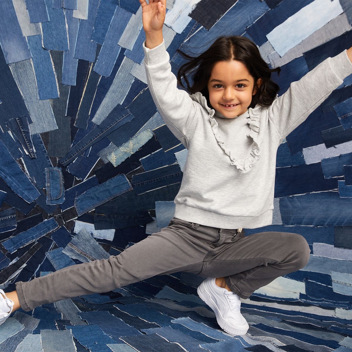 YAMP - Jeans Algodón Niña Yamp