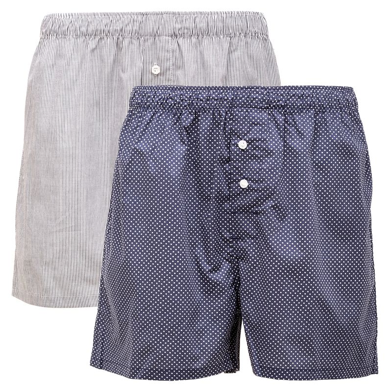 UNIVERSITY CLUB - University Club Pack 2 Boxer Algodón Hombre