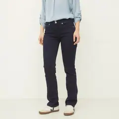 UNIVERSITY CLUB - Jeans Boot Cut Tiro Medio Mujer Algodón Stretch