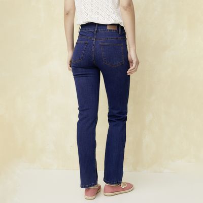 Imagen 2 del producto Jeans Straight Tiro Medio Mujer