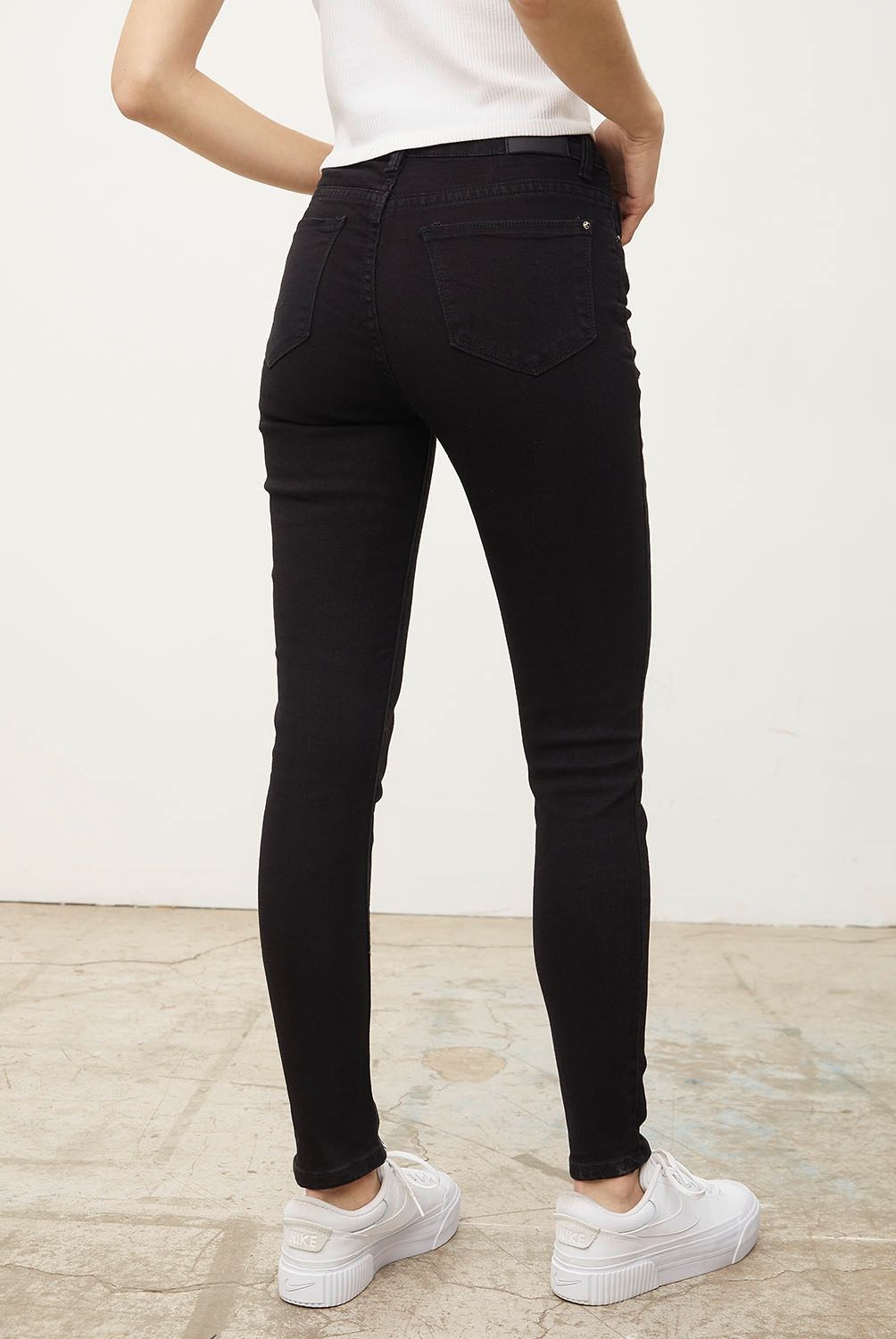 SYBILLA - Jeans Sybilla Skinny Mujer Tiro Alto