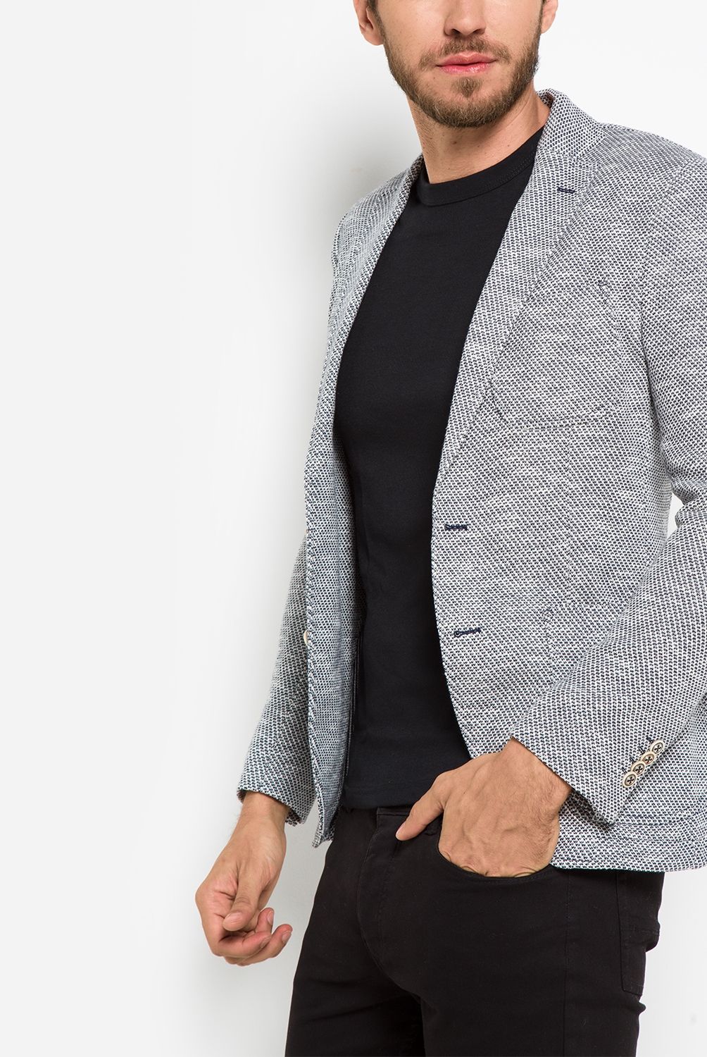 RABANNE - Blazer Punto Slim Fit