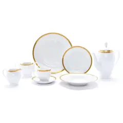 ROBERTA ALLEN - Juego de Vajilla Porcelana 25 Piezas Diana