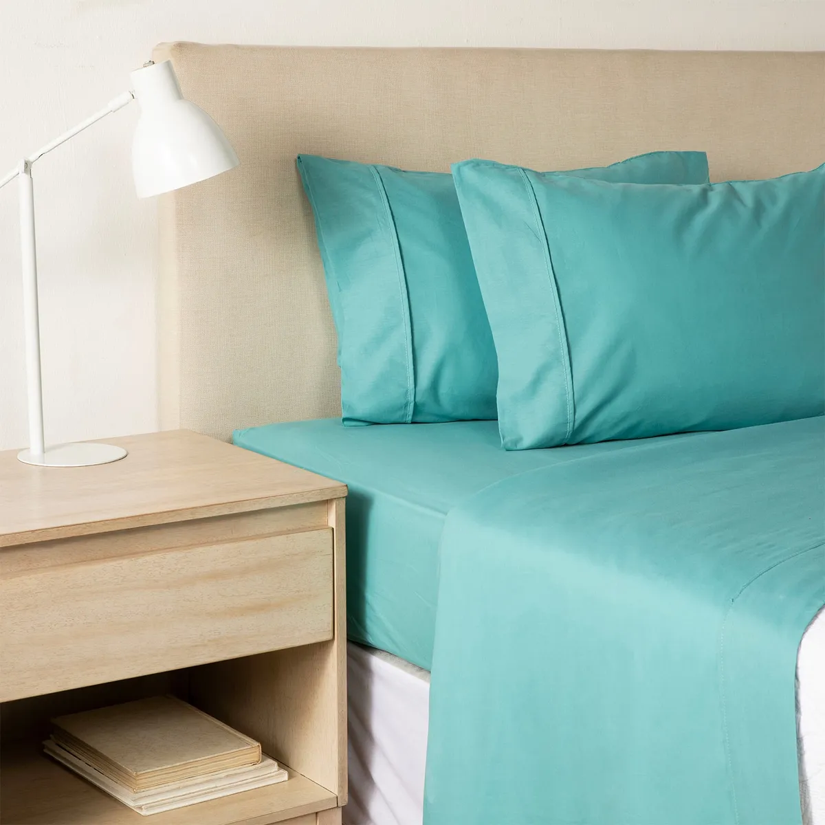 MICA - Juego de Sábanas 180 Hilos 100% Algodón Mica