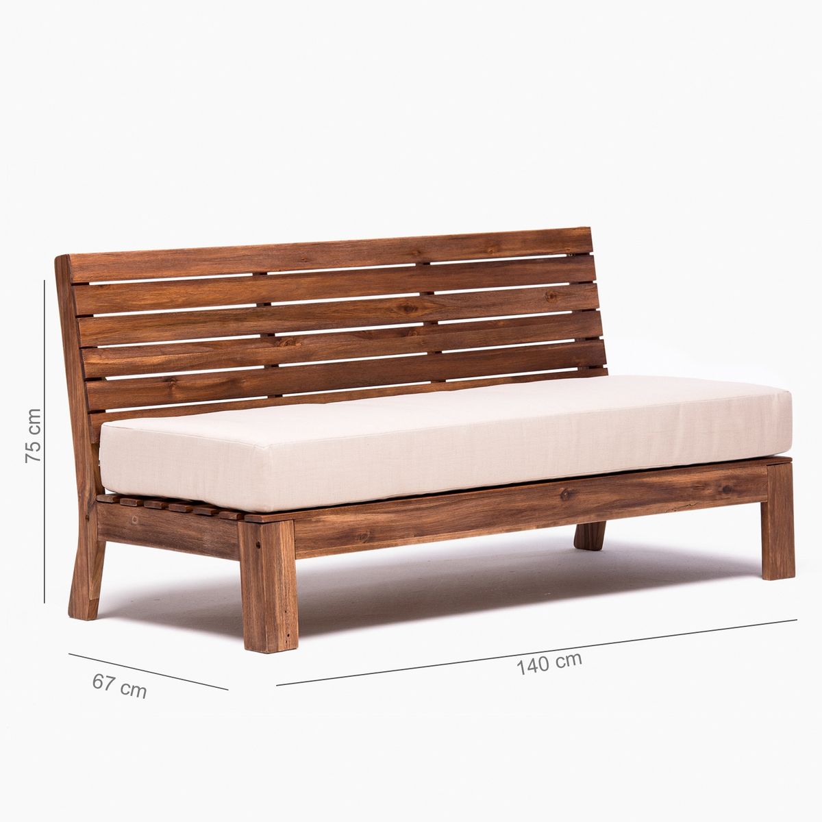 BASEMENT HOME - Sofá De Terraza 2 Cuerpos Florencia Basement Home