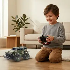 YIDAFENG - Camioneta Escala 1:18 A Control Remoto Camuflada