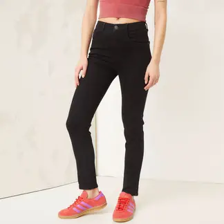 AMERICANINO - Jeans Tiro Alto Skinny Mujer