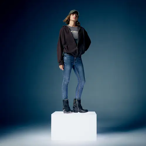 AMERICANINO - Jeans Skinny Tiro Alto Mujer