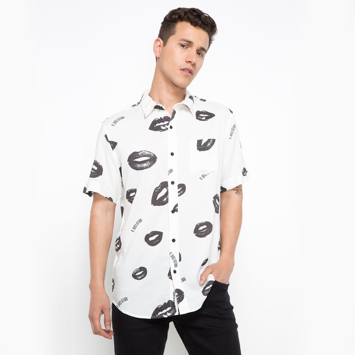 AMERICANINO - CAMISA MC FANTA CC ROCK TM