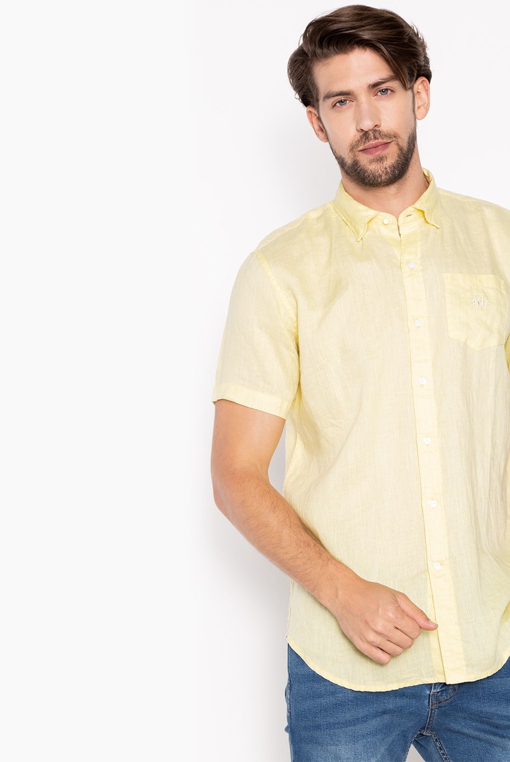 LA MARTINA - La Martina Camisa 100% Lino