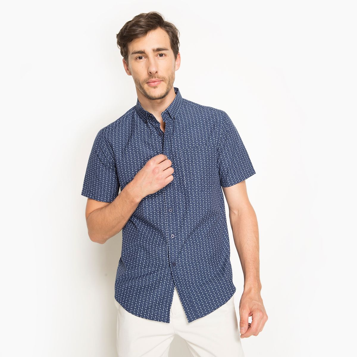 NEWPORT - CAMISA SP MC FA CCP CHINO