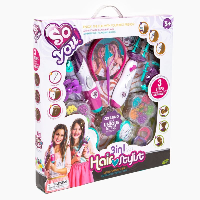 SO YOU - Set 3 En 1 Decor Pelo So You