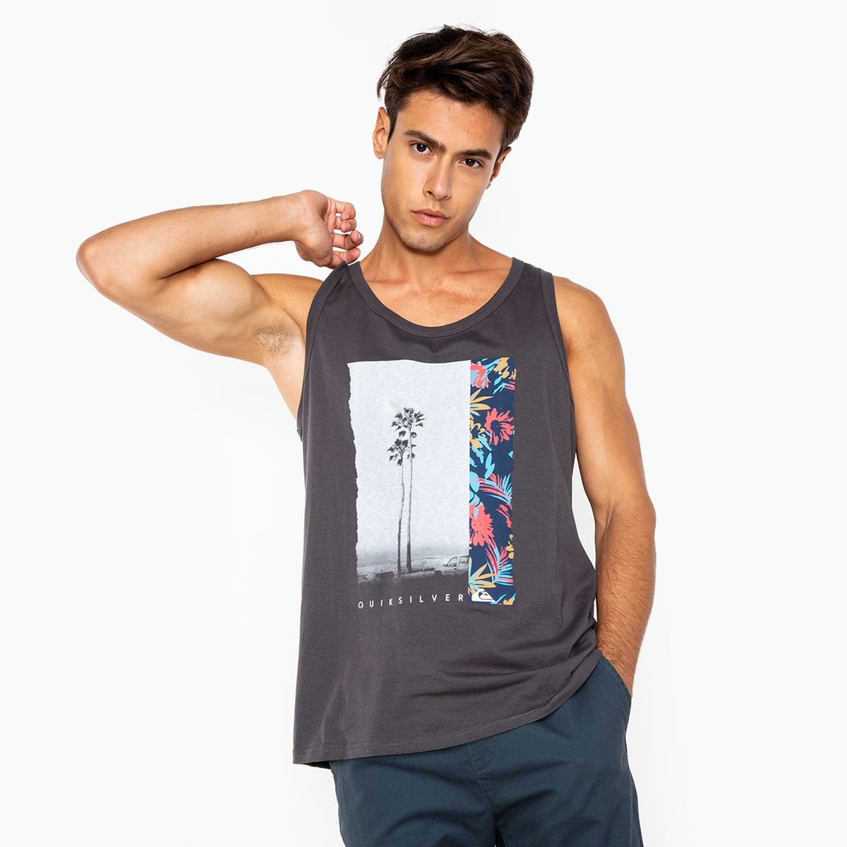 QUIKSILVER - Polera Casual Classic Fit