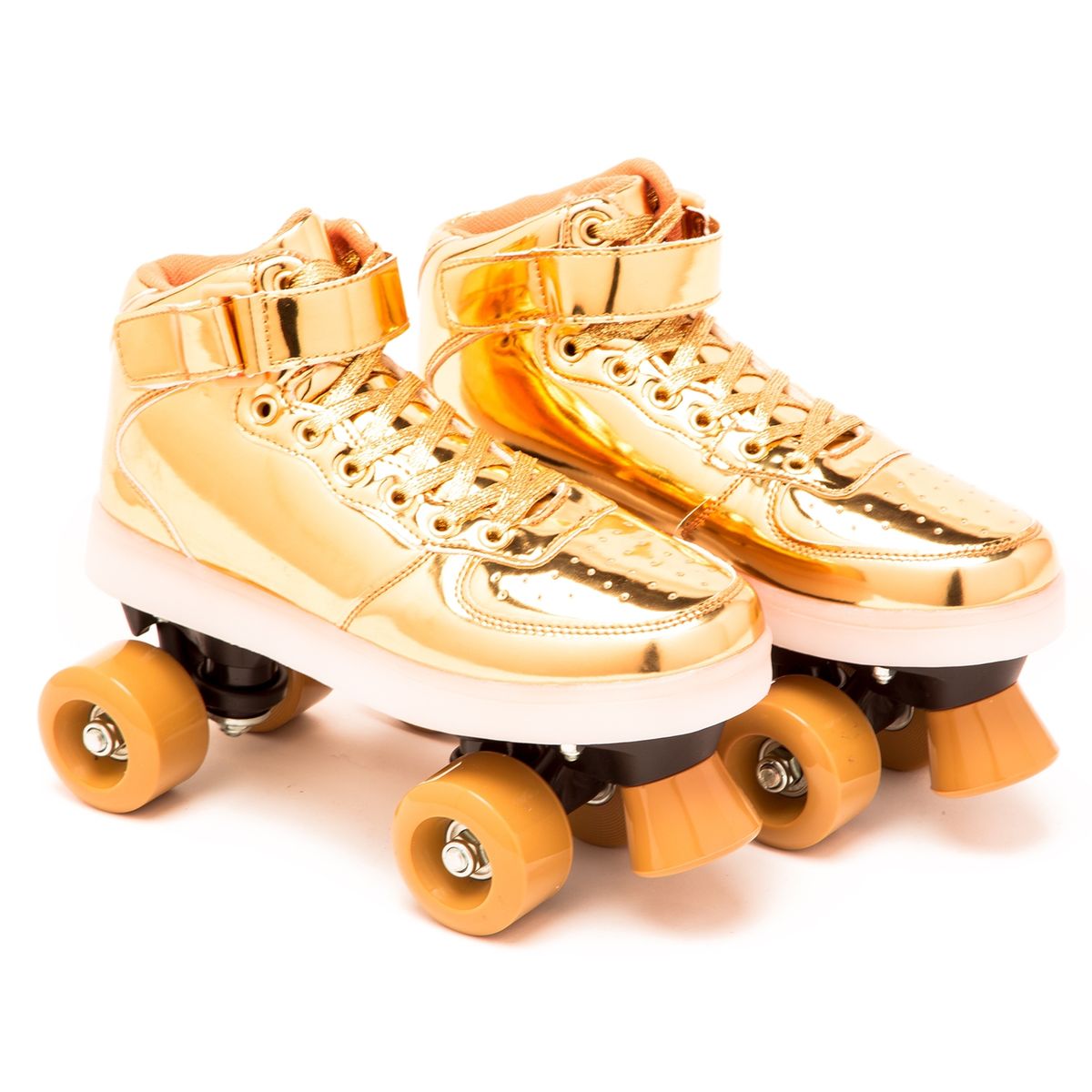 SCOOP - Patin Con Luces Led Dorado 38