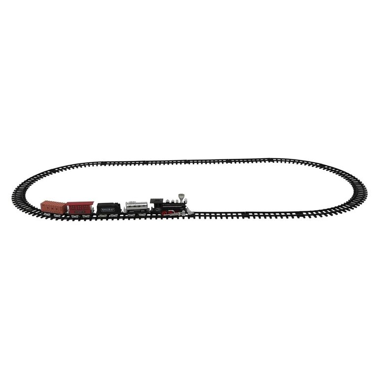 Tren 21 Piezas Con Luz Y Sonido