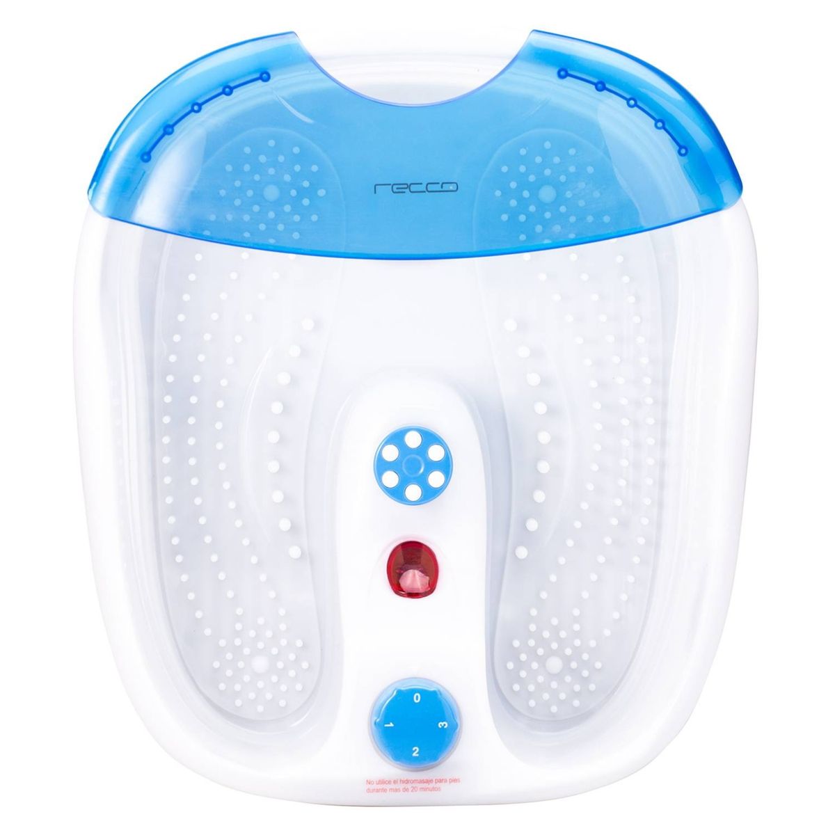 RECCO - Masajeador Spa De Pies Blanco Recco RSP-ACUASPA100
