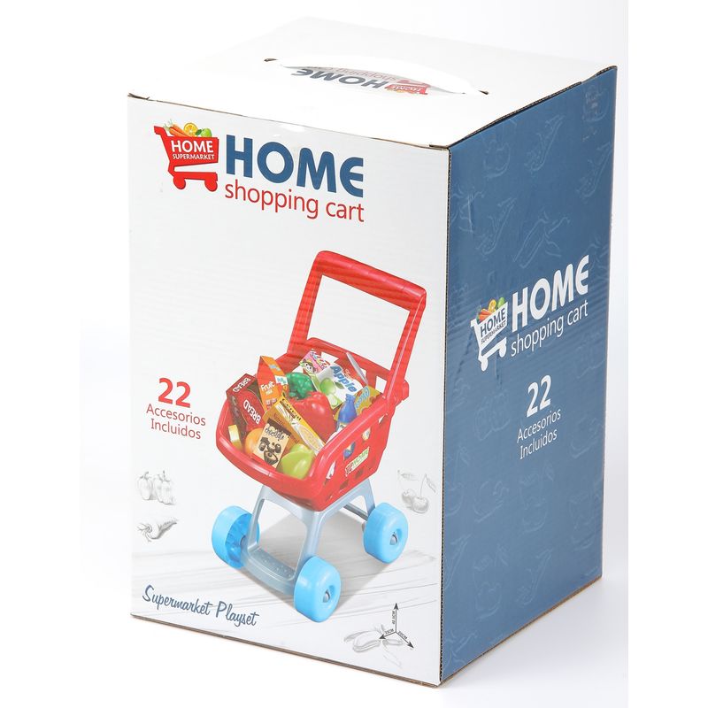 JIACHENG - Carrito De Supermercado 22 Pcs Jiacheng