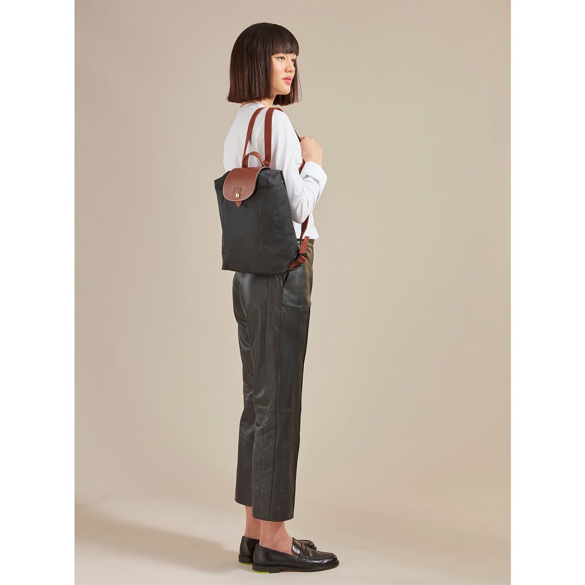 LONGCHAMP - Longchamp Mochila Le Pliage Azul