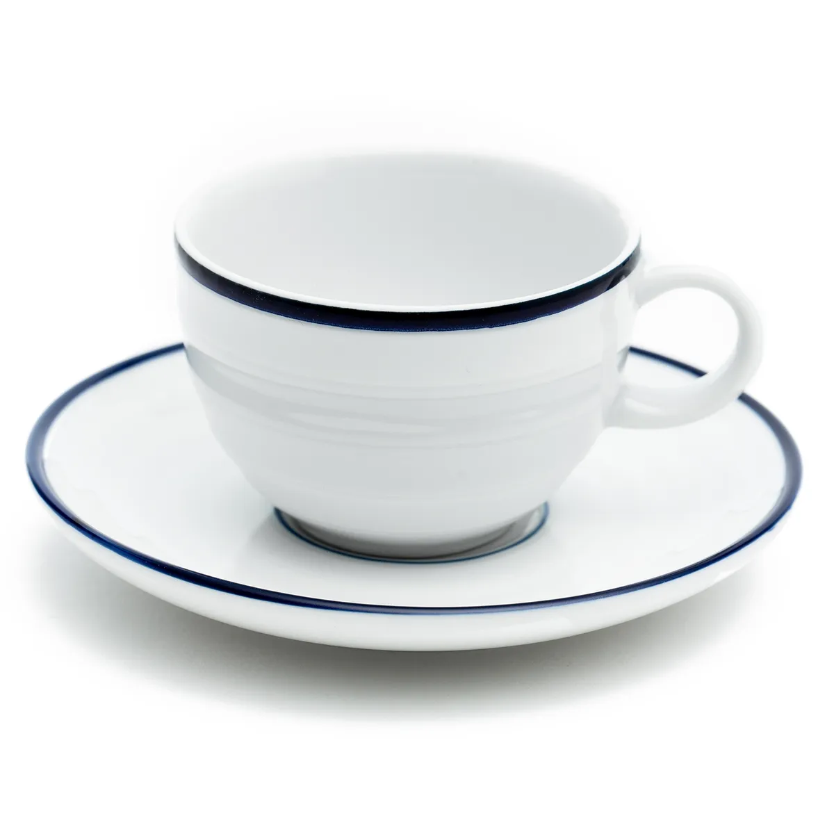 SPAL - Taza De Té 11Cm + Plato 12Cm Porcelana Roulette Loza Spal