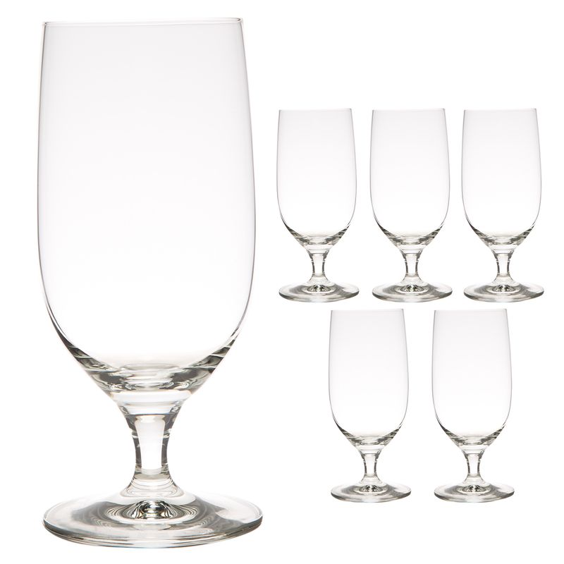 SCHOTT ZWIESEL - Set 6 Vasos Cerveza Cristal 410 ml Beer Glasses Schott Zwiesel