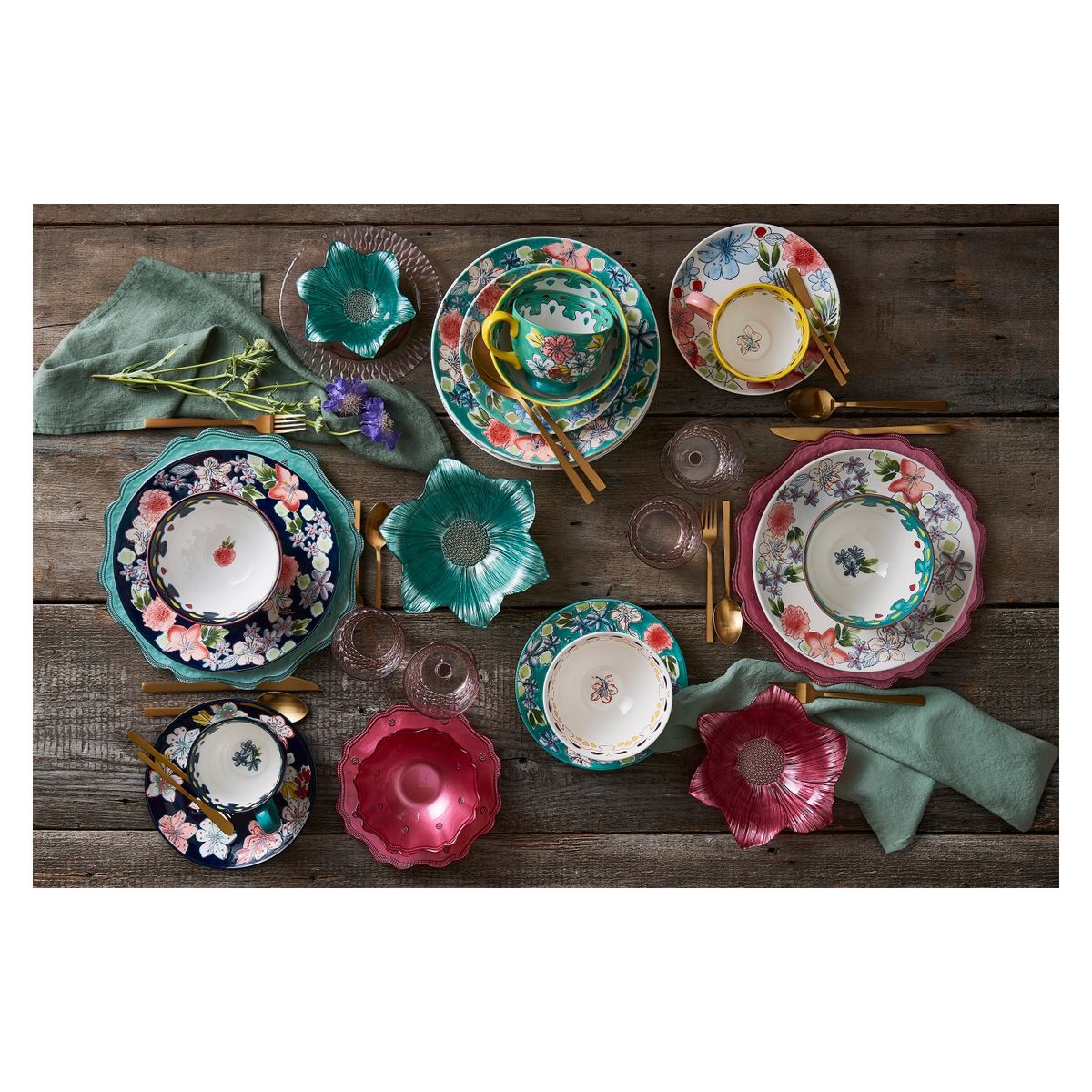 ROBERTA ALLEN - Bowl Cerámica Flori Gipsy 16 Cm Roberta Allen