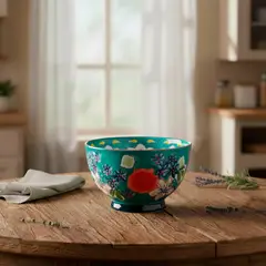 ROBERTA ALLEN - Bowl Cerámica Flori Gipsy 16 Cm