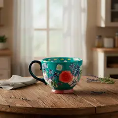 ROBERTA ALLEN - Mugs Flori Gipsy Diseño Floral 15 Cm