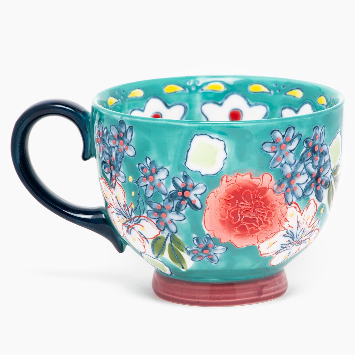 ROBERTA ALLEN - Mugs Flori Gipsy Diseño Floral 15 Cm Roberta Allen